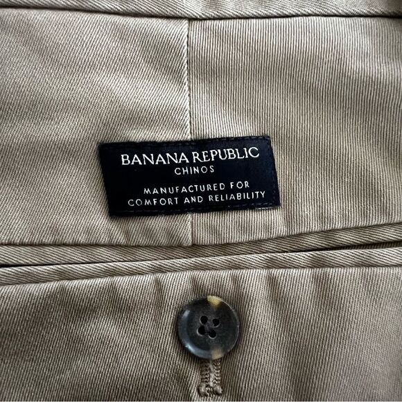 Banana Republic Men’s Mason Athletic Chinos size 30 x 32 - Picture 5 of 6